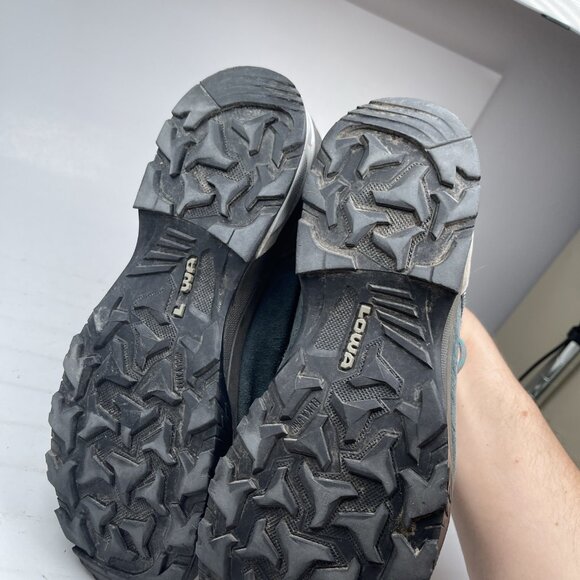 LOWA Sassa GTX Low Hiking Trekking Shoes Ice Blue Women's Size 7.5 US - Picture 7 of 16